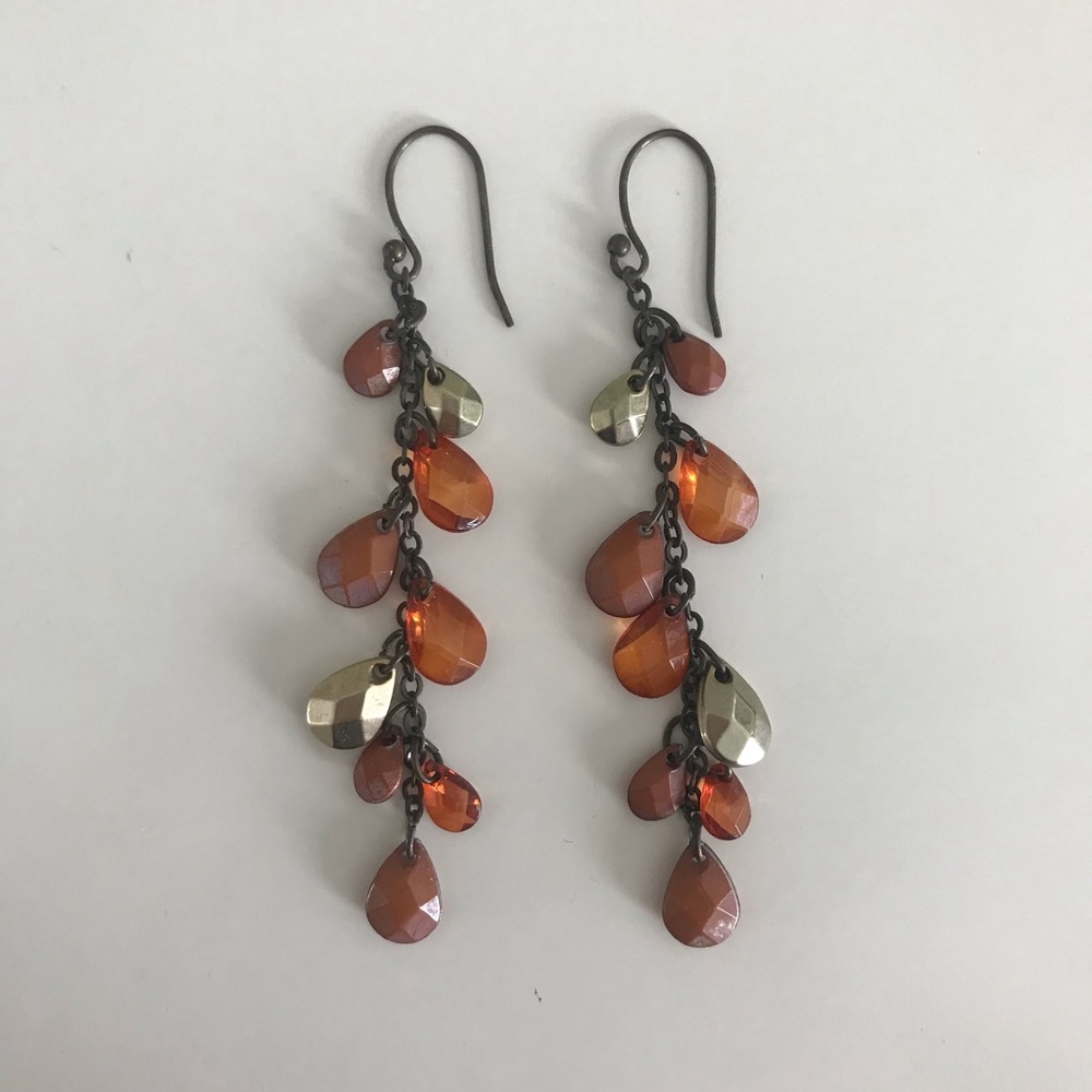 ❌ SOLD | Francesca’s Beaded Drop Earrings